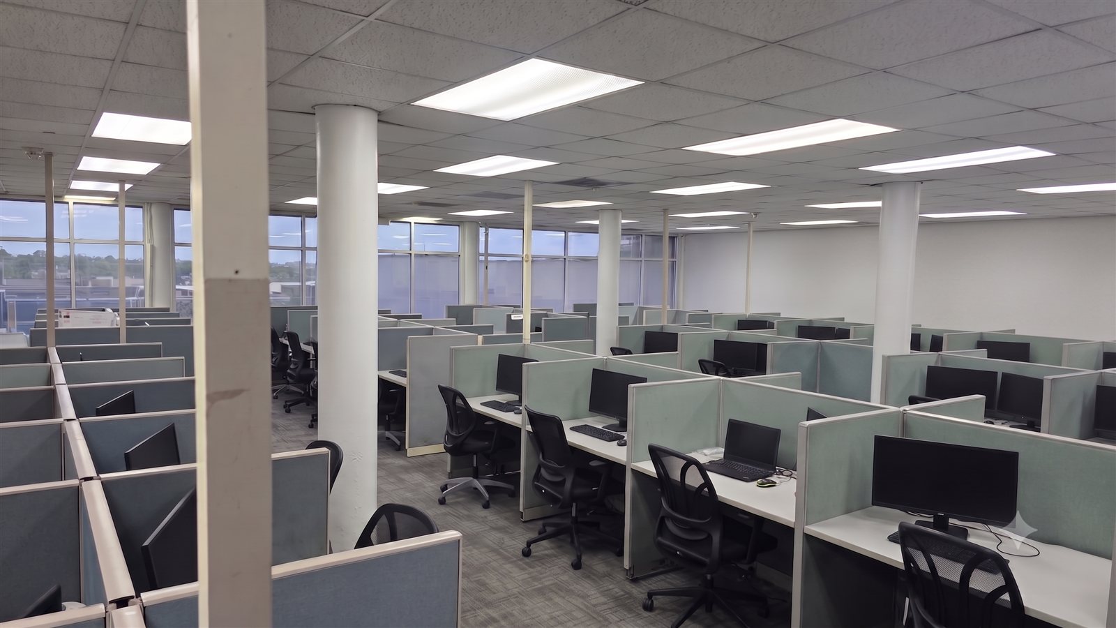 The DirecOne contact centre floor, Port of Spain